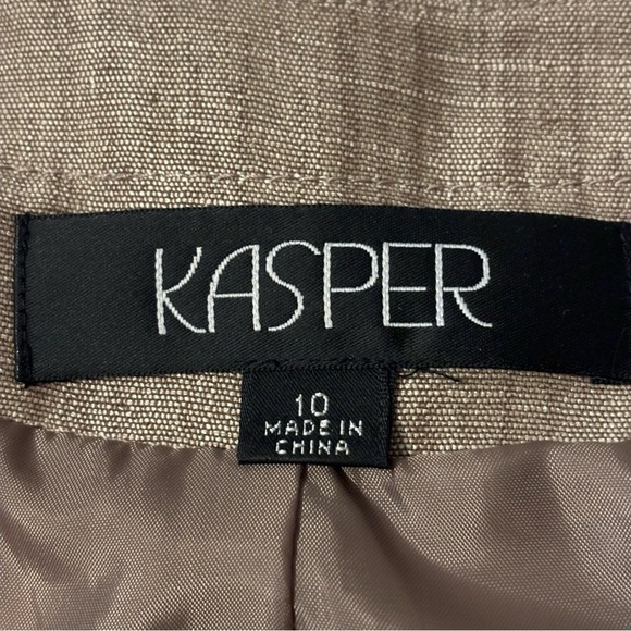 Kasper Tailored Buttoned  Jacket/Blazer, Size 10 - Picture 7 of 8